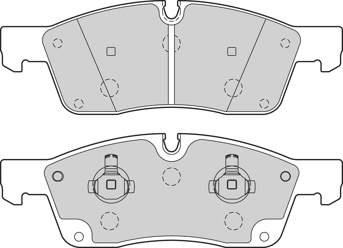 BRAKE PADS FIRST JEEP GRAND CHEROKEE FR